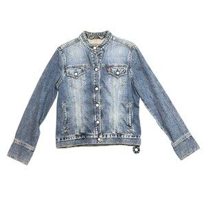 Women’s Levi’s jacket denim chest 19 sleeve 25 length 24 y2k